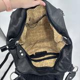 women Ellington Leather Shoulder Bag Black Purse