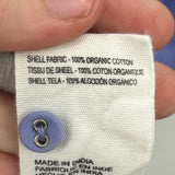 women Cleobella Dolly Ruffle Org Cotton Mini MSRP $228 Periwinkle Dress L