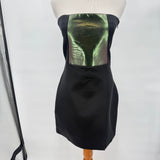 women Kate Spade Nova Strapless Cocktail Black Dress 8