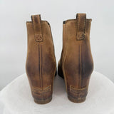 women Sorel Lea Wedge Boot Brown Shoes 9