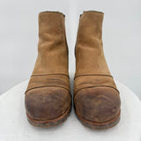 women Sorel Lea Wedge Boot Brown Shoes 9