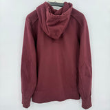 men American Giant Full Zip Hoodie M Sweatshirt Maroon
