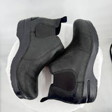 women Dansko Slip-On Leather Ankle Boot Black Shoes 39/8.5