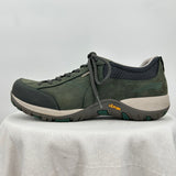 women Dansko Paisley Waterproof Suede Trail Green Shoes 41/10.5