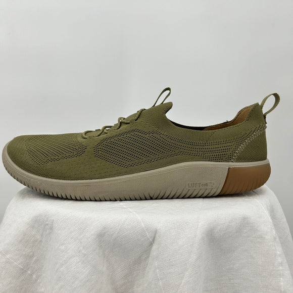 men Keen KNX Knit Sneaker Olive Taupe Shoes 15