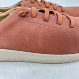 men Keen KNX Leather Sneaker Cognac Brown Shoes 15