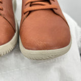 men Keen KNX Leather Sneaker Cognac Brown Shoes 15