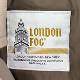 men London Fog Vintage Made in USA Trench w/Lining Mushroom Taupe Coat 44R