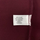 women Lane Bryant NWT Wide Leg Knit Eggplant Purple Pants 20