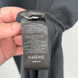 women Anthropologie Tie Front Midi Charcoal Gray Dress XL