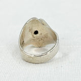 Sterling Silver 925 Onyx Ring 8 Jewelry