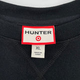women Hunter Hunter x Target Mesh Sleeve Black Sweatshirt XL