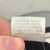 women Solitaire Pencil Stripe Linen Button Front Tunic Gray Woven Top