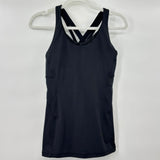 women Lululemon Stash N Run Tank Medium Support Black Activewear 8