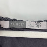 women Athleta Crochet Gray Dress S