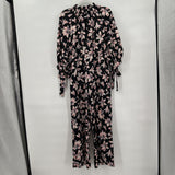 women Madewell Tie-Sleeve Jumpsuit in Winter Orchid MSRP $158 Black Pink White Jumpsuit/Romper S