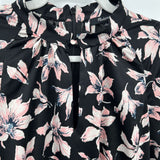 women Madewell Tie-Sleeve Jumpsuit in Winter Orchid MSRP $158 Black Pink White Jumpsuit/Romper S