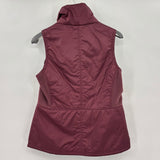 women Columbia Vest Maroon Jacket M