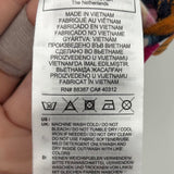 women Adidas Floral Print Sports Bra Blue Activewear L