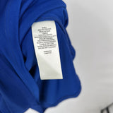 women Eliza J 3/4 Sleeve Knit Cobalt Blue Dress 12