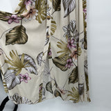 women City Chic NWT Hawaiian Print Maxi Lombok Cream Dress 16