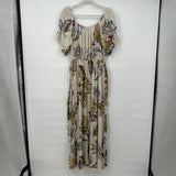 women City Chic NWT Hawaiian Print Maxi Lombok Cream Dress 16