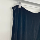 women Eileen Fisher Velvet Trousers Black Pants MP