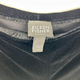 women Eileen Fisher Velvet Trousers Black Pants MP
