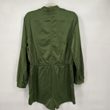 women Hunter x Target Zip Front Romper Olive Green Jumpsuit/Romper M