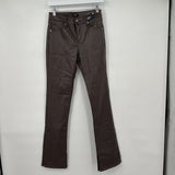 Express NWT Mid Rise Metallic Coated Skyscraper Jeans