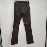 Express NWT Mid Rise Metallic Coated Skyscraper Jeans