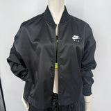 women Nike Nike Air Satin Track Set Black Activewear M
