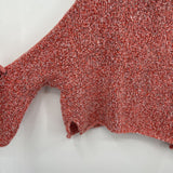 women Free People Cowl Neck Boucle Coral Sweater S