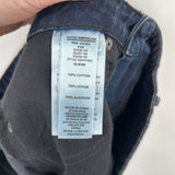 women Good American Denim Mini Ink Blue Skirt 2/26