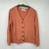 women Two by Vince Camuto Cardigan Peach Sweater L