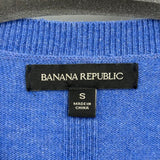 women Banana Republic Wool Tunic Blue Sweater S