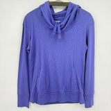 women Columbia Cowl Neck Grape Purple Sweatshirt M