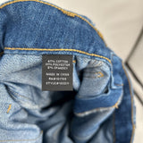 women Alloy Apparel Cargo Bootcut Blue Jeans 14T