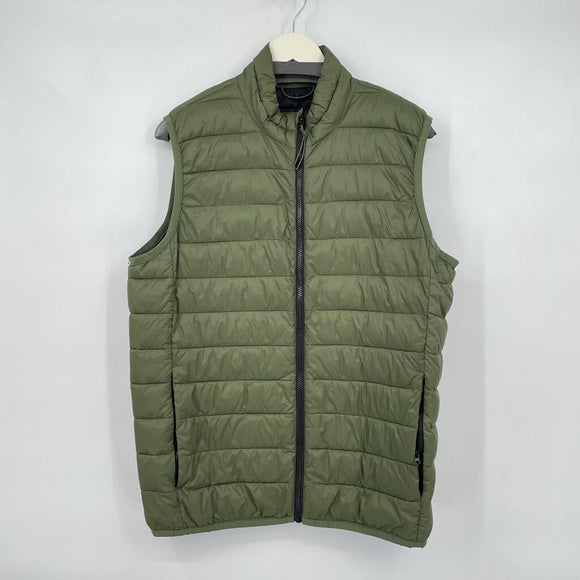 women Old Navy Vest Olive Green Jacket M