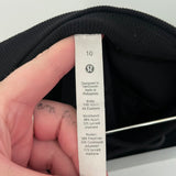 women Lululemon Dance Studio Mid-Rise Pant Black Pants 10