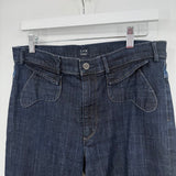 women Citizens of Humanity Detailed Bootcut Blue Jeans 31/12