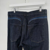 women Citizens of Humanity Detailed Bootcut Blue Jeans 31/12