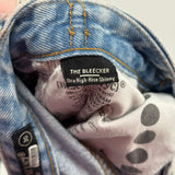 women Blank NYC The Bleeker Western Buckle Blue Jeans 30/10