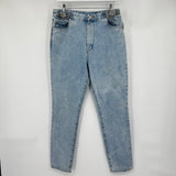 women Blank NYC The Bleeker Western Buckle Blue Jeans 30/10