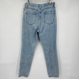 women Blank NYC The Bleeker Western Buckle Blue Jeans 30/10