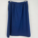 women Pendleton Vintage Wool Pencil Blue Skirt 6