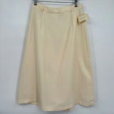 women Connie's Choice NWT Vintage Wool Blend Pencil Cream Skirt 8