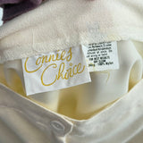 women Connie's Choice NWT Vintage Wool Blend Pencil Cream Skirt 8