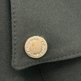 women Calvin Klein Asymmetrical Zip Blazer Black Silver Jacket 20/2X