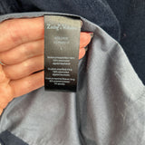 women Zadig & Voltaire Velvet Lapel Collar Blazer Navy Blue Jacket S